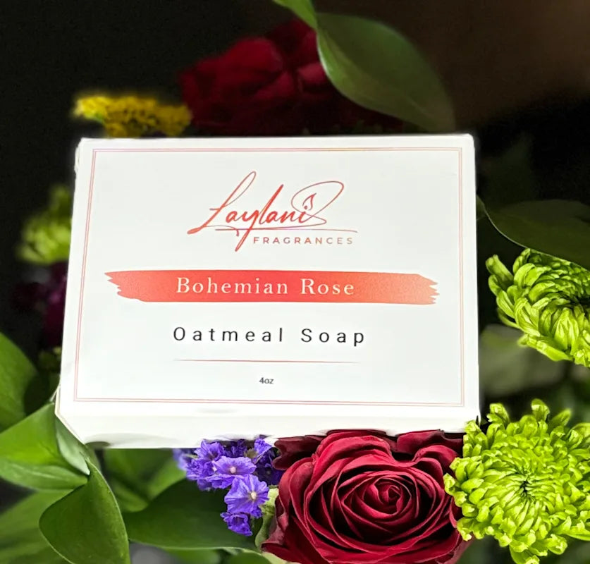 Bohemian Rose Oatmeal Soap