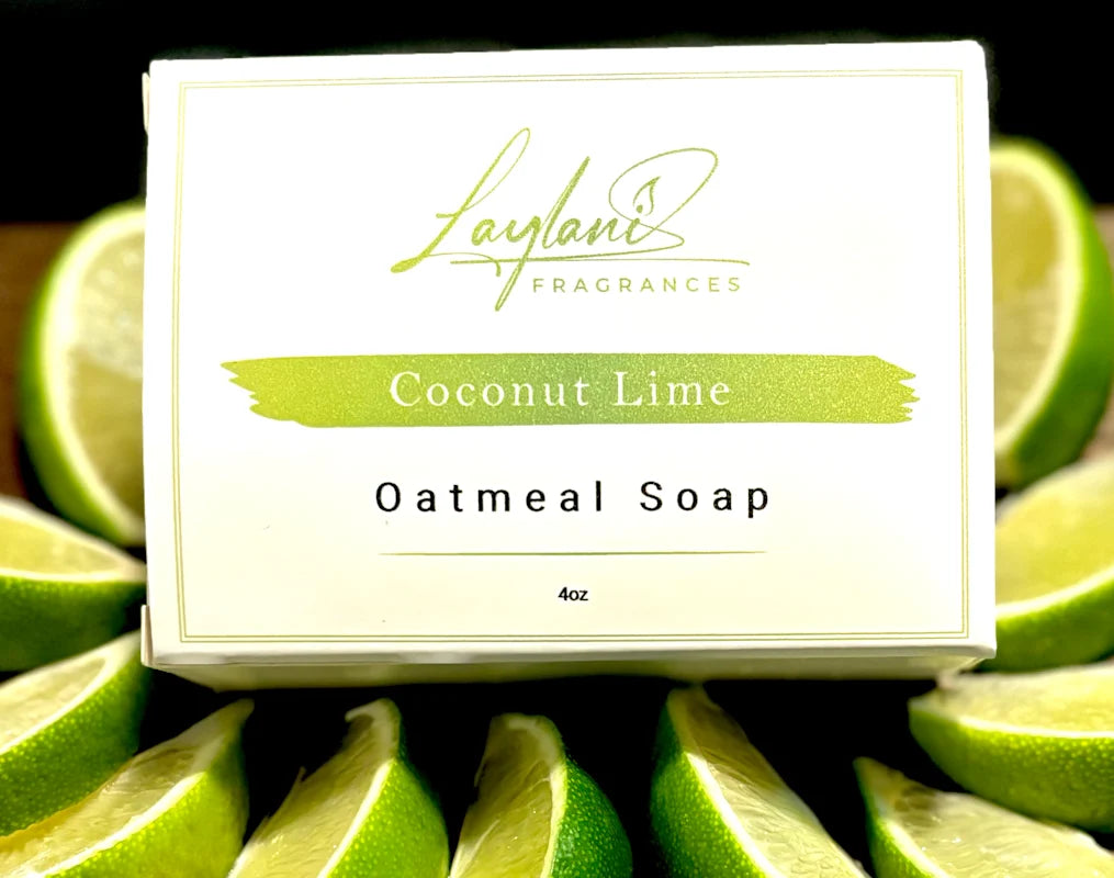 Coconut Lime Oatmeal Soap