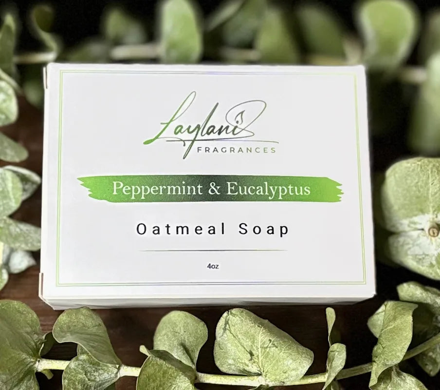 Peppermint & Eucalyptus Oatmeal Soap