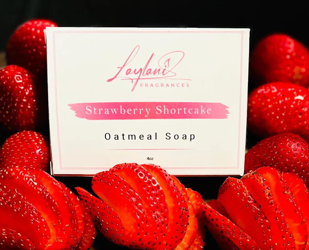 Strawberry Shortcake Oatmeal Soap